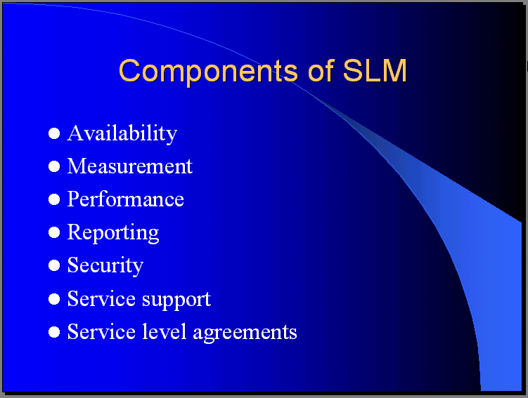 SLA Management